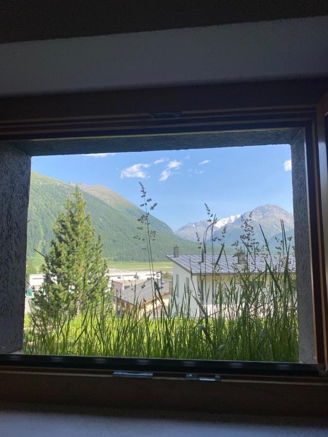 Relaxing Confortable Studio, Heated Garage, Skiroom Samedan Luaran gambar