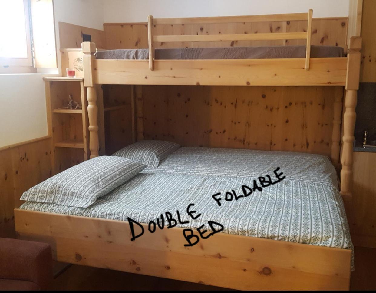 Relaxing Confortable Studio, Heated Garage, Skiroom Samedan Luaran gambar