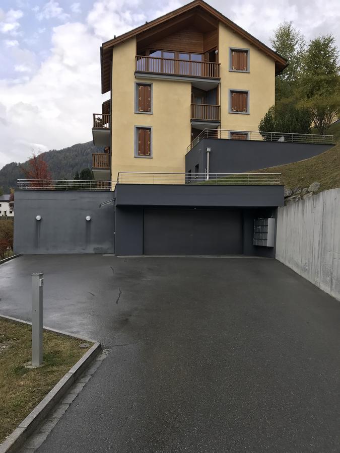 Relaxing Confortable Studio, Heated Garage, Skiroom Samedan Luaran gambar
