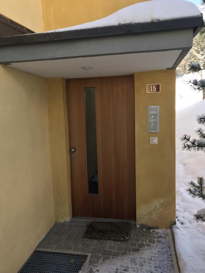 Relaxing Confortable Studio, Heated Garage, Skiroom Samedan Luaran gambar