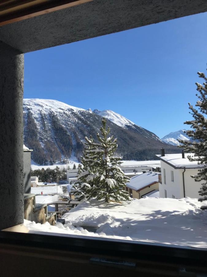 Relaxing Confortable Studio, Heated Garage, Skiroom Samedan Luaran gambar